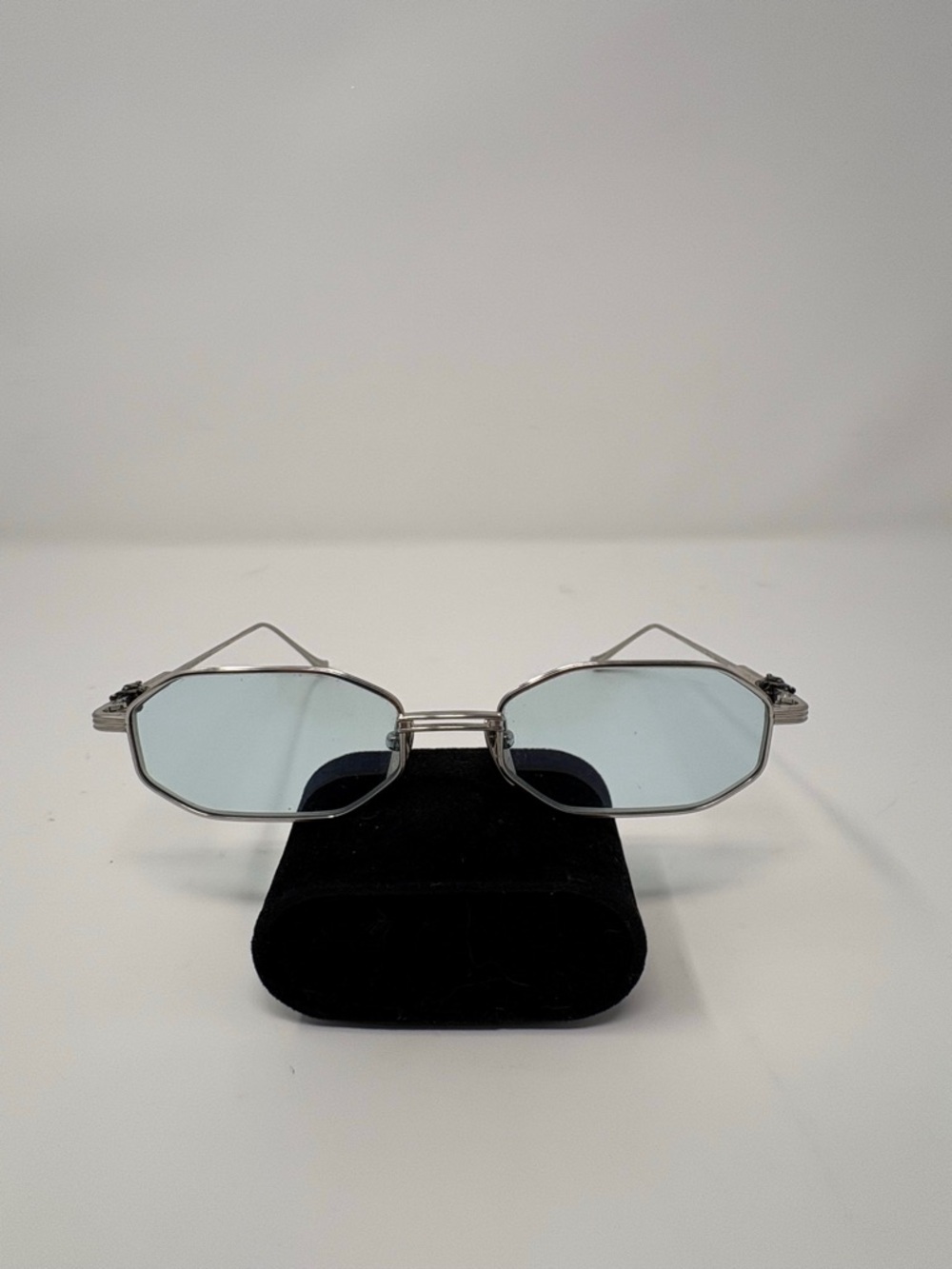 Chrome Hearts Blame Starks Silver Sunglasses Unisex